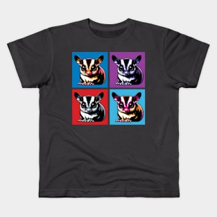 Pop Sugar Glider Art - Cute Sugar Glider Kids T-Shirt